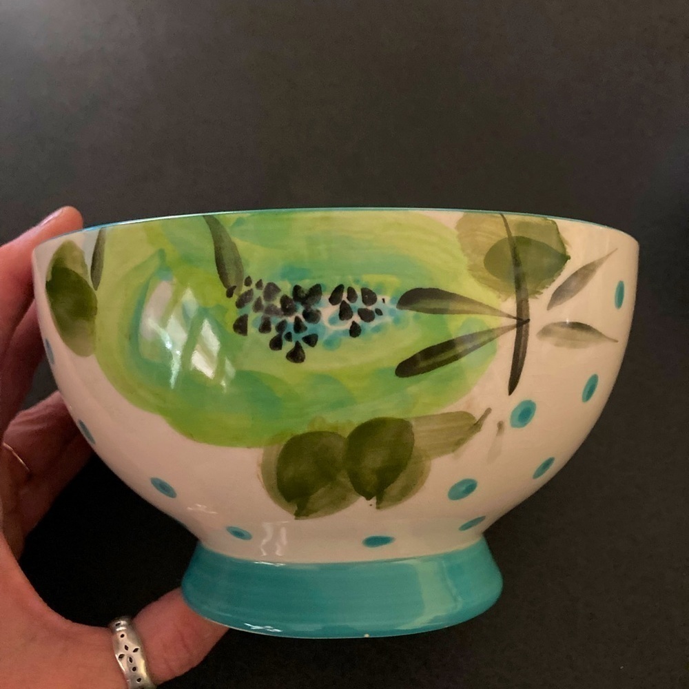 2 of the The Pioneer Woman Flea Market Floral Bowls In Great Used Condition.